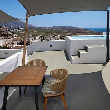 Amphora Luxury - Akrotiri Seaview Escape 빌라 Akrotírion